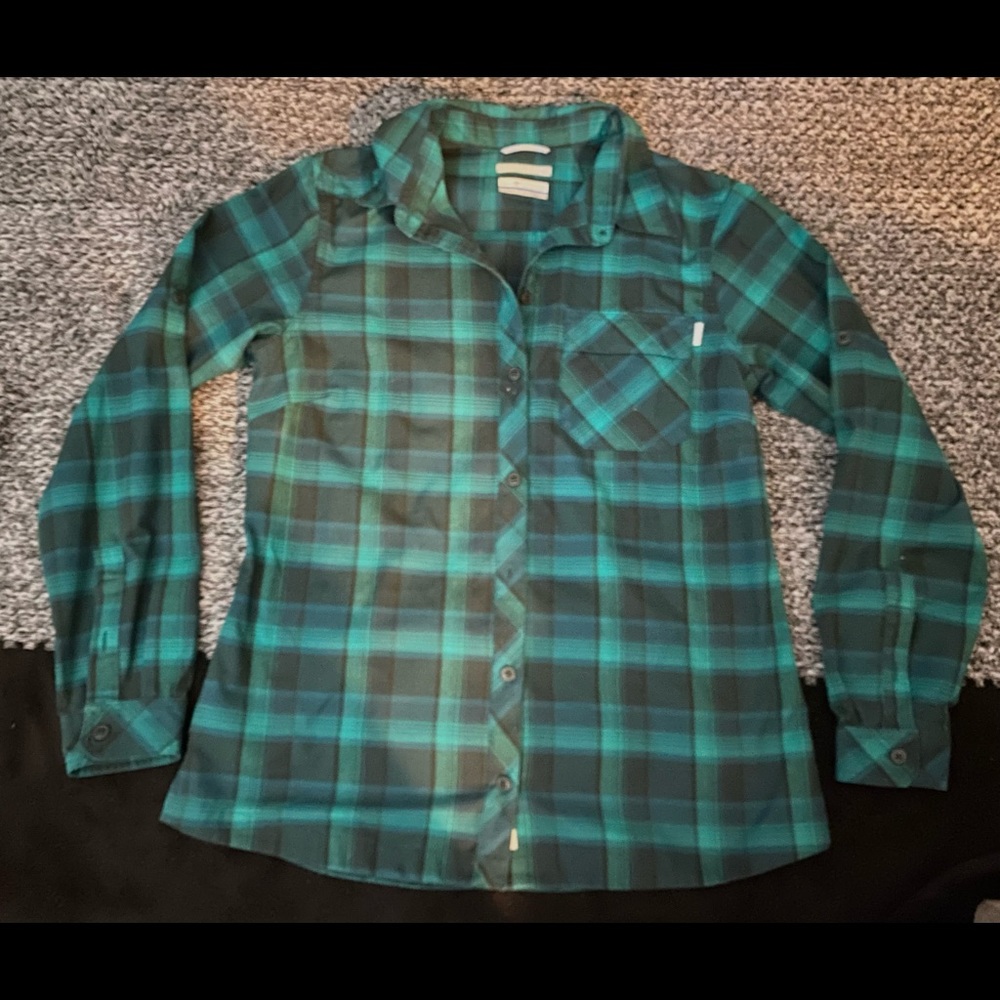 Columbia advanced evaporation flannel shirt